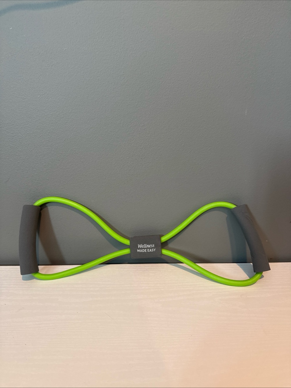 Wellness Made Easy Green Resistance Figure-8 Exercise Band